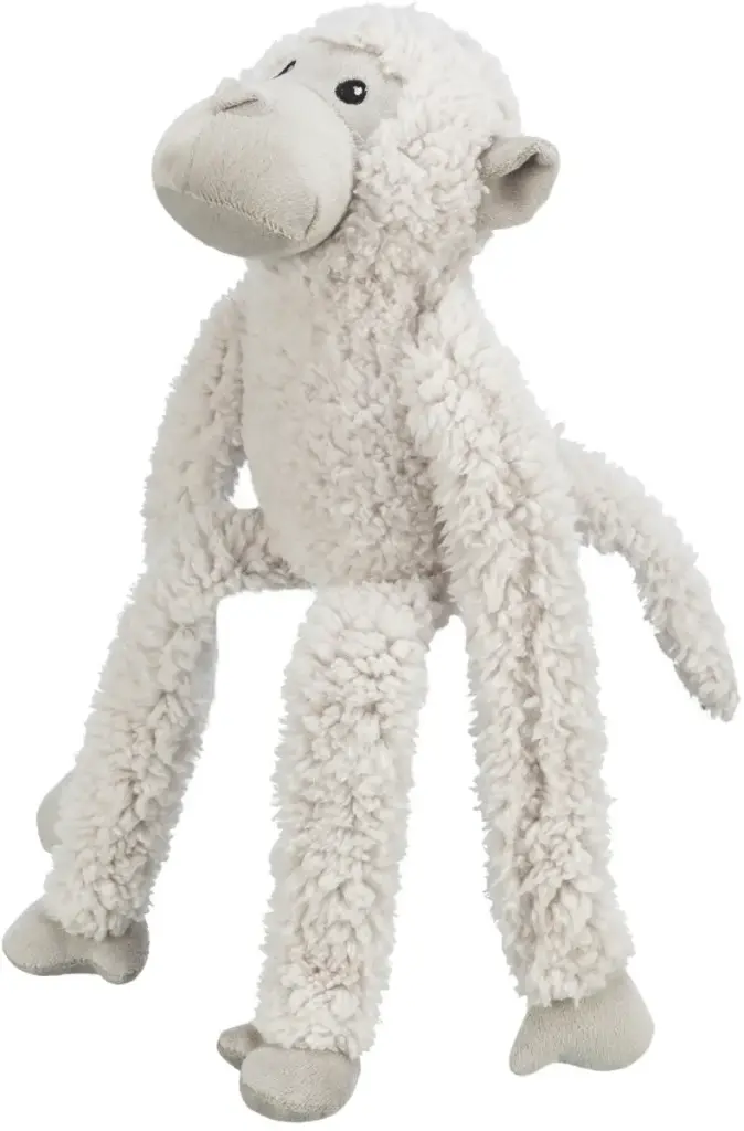 Jouet singe en peluche