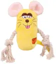 Jouet aanimal en peluche & corde (produit assorti )