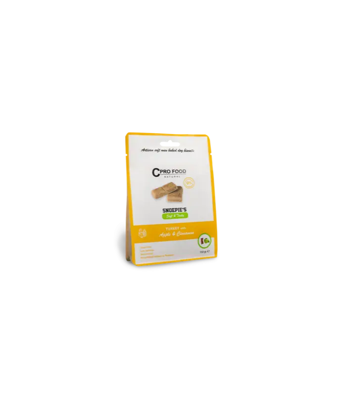 Cpro food snoepie's dinde, pomme et cannelle