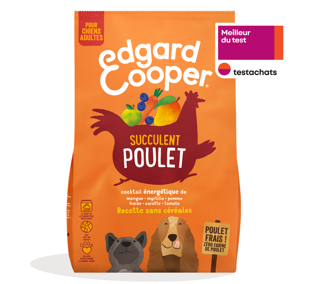 Croquettes CHIEN Poulet frais 0.7Kg/2.5Kg/7Kg/12Kg