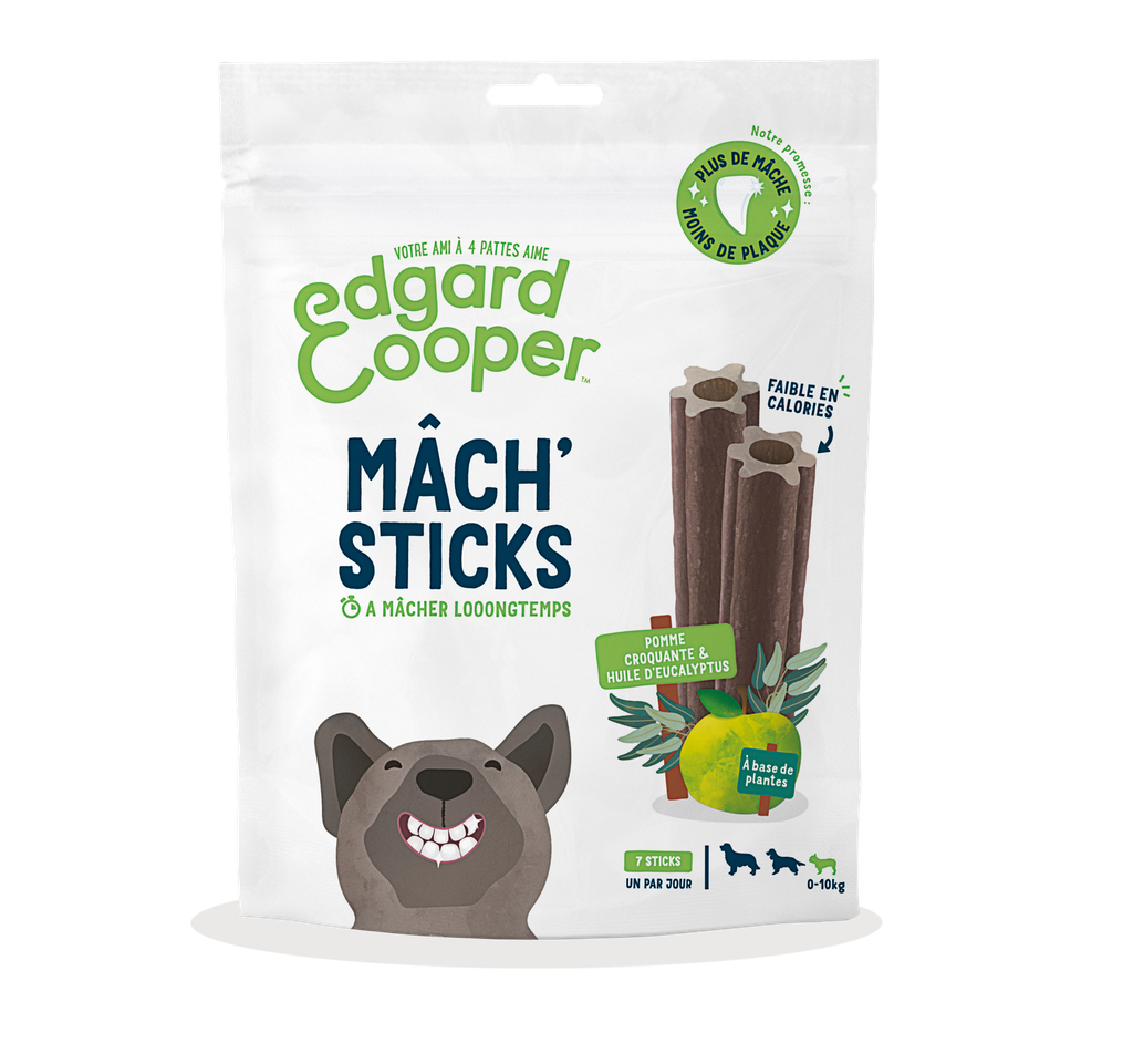 Mâch'sticks CHIENS Pomme & eucalyptus