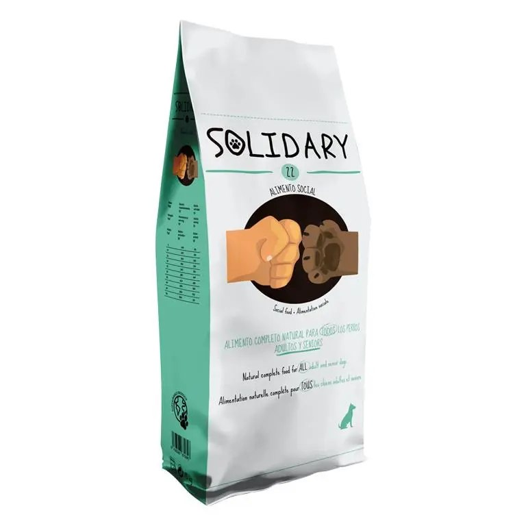 Solidary 22 croquettes pour chiens et chiens seniors 15 Kg