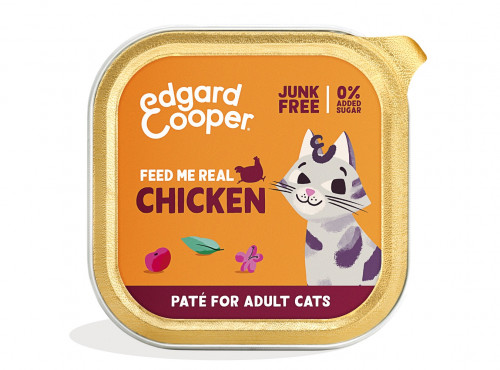 Pâté CHATS poulet barquette 85gr