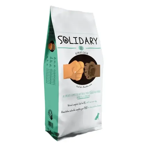 Solidary 22 croquettes pour chiens et chiens seniors 15 Kg