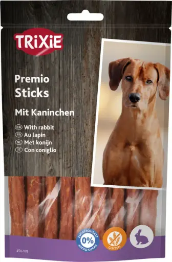 Premio Sticks au lapin pour chiens