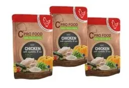 Cpro food repas frais chien adulte au poulet 