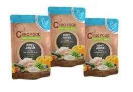 Cpro food repas frais chien, chiot, junior au poulet