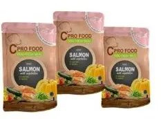 Cpro food repas frais chien adulte au saumon